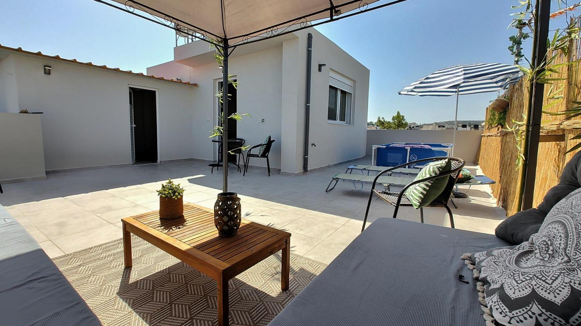 House & Roof Garden Heraklion (Crete)